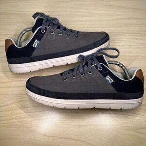 Lem’s Men's Gray and Black Sneakers
